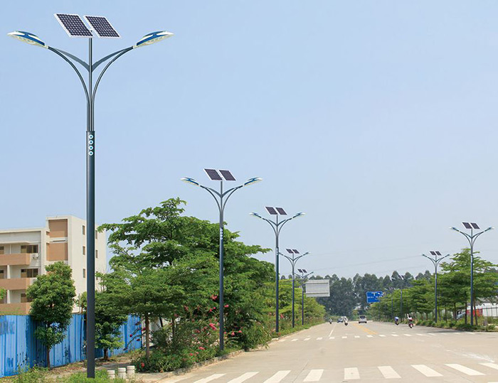 鄉(xiāng)鎮(zhèn)道路6米太陽能路燈 